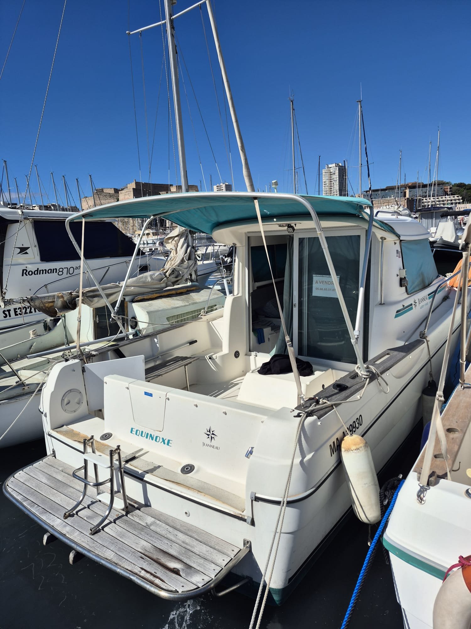 1998 22.9 foot JEANNEAU MERRY FISHER 695 EUR 20000